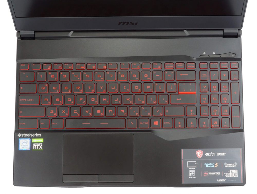 MSI GL65 9SE review - brings a 120Hz screen and a great performance on ...