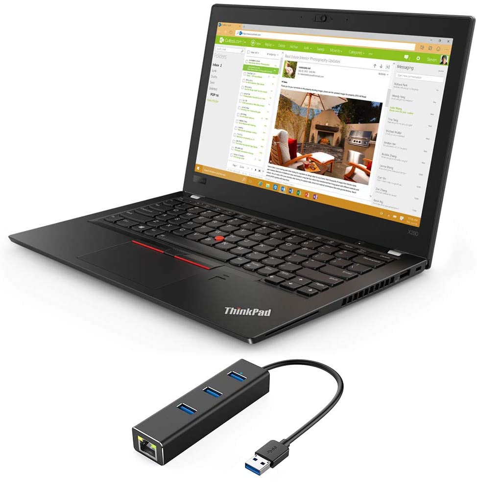 Lenovo ThinkPad X280 - i5-8350U · UHD Graphics 620 · 12.5”, Full HD (1920 x  1080), IPS · 1TB SSD · 8GB DDR4 · Windows 10 Pro · RJ-45 LAN Hub |  LaptopMedia Singapore