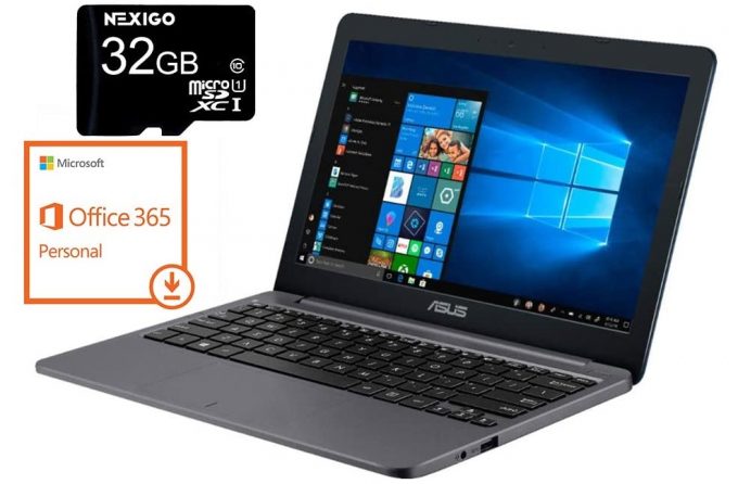 Asus Vivobook E12 E203 Celeron N4000 · Uhd Graphics 600 · 116” Hd 1366 X 768 Tn · 32gb 8518