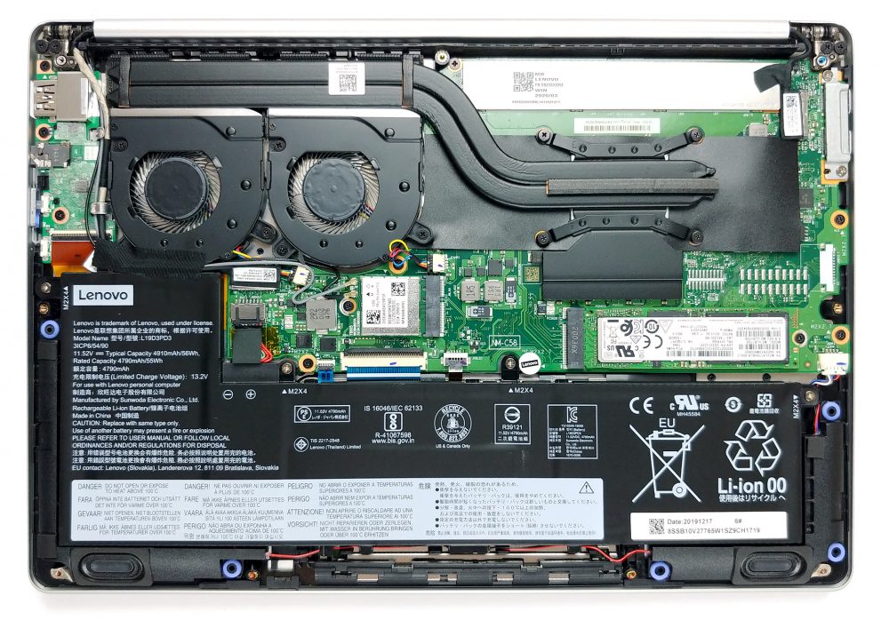 Inside Lenovo Ideapad S540 (13) - disassembly and upgrade options ...