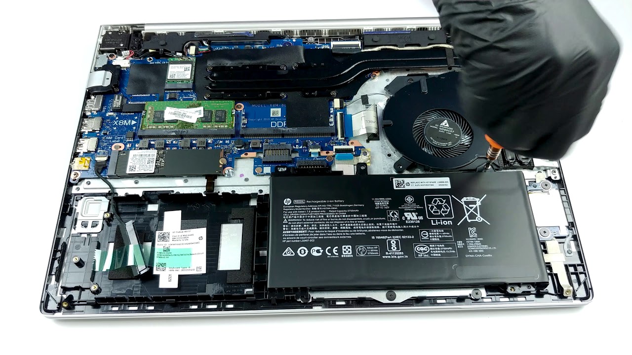 Inside Hp Probook 450 G7 Disassembly And Upgrade Options 4440