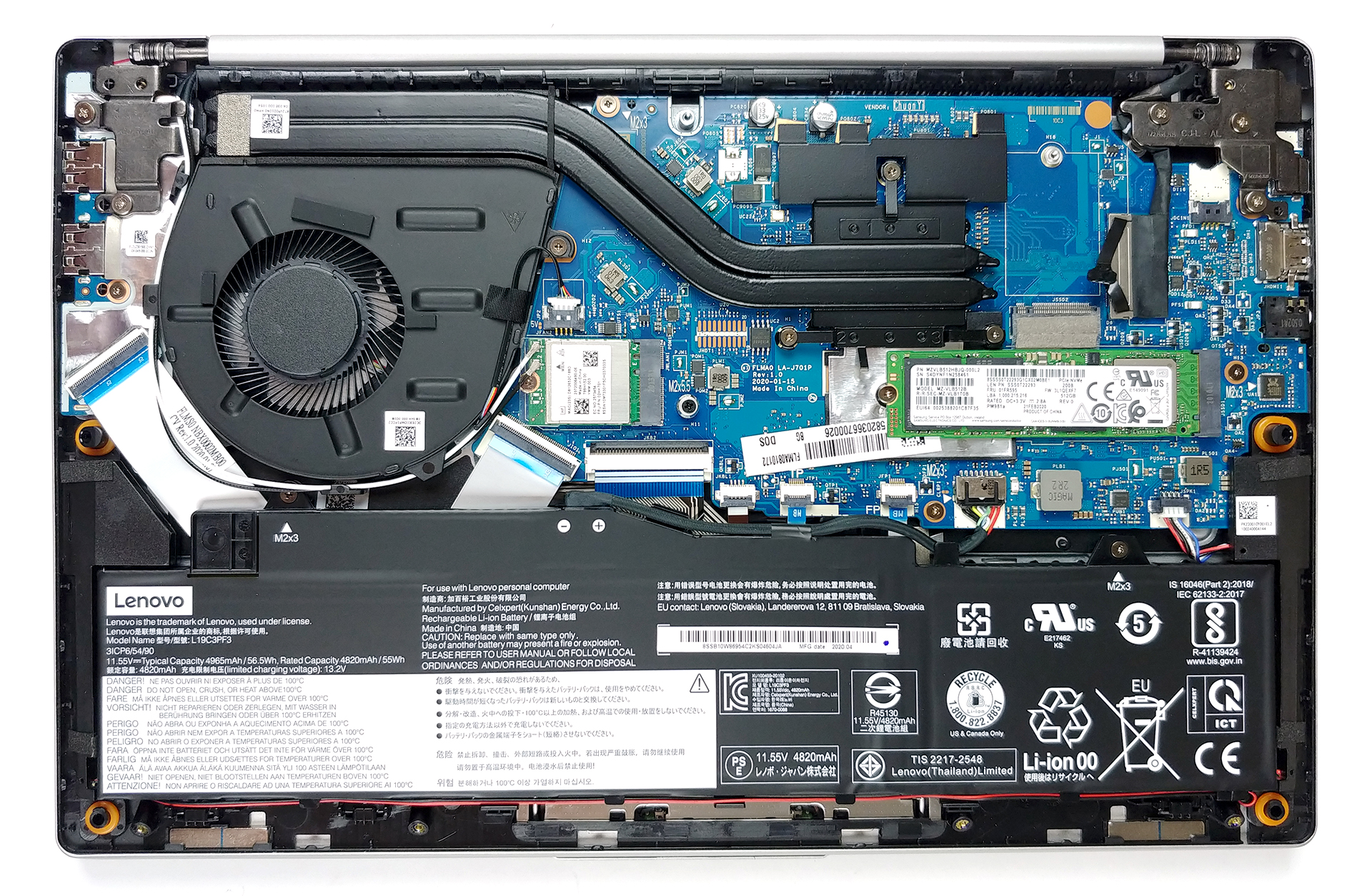Inside Lenovo 5 (14) - and options | LaptopMedia España