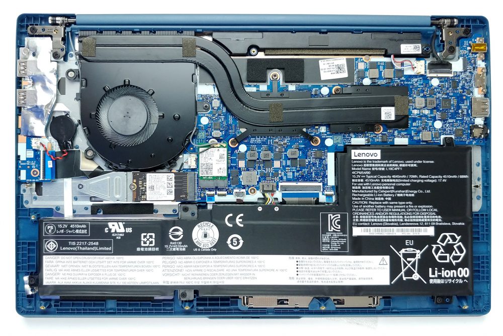 Inside Lenovo Ideapad 5 (15) - disassembly and upgrade options ...