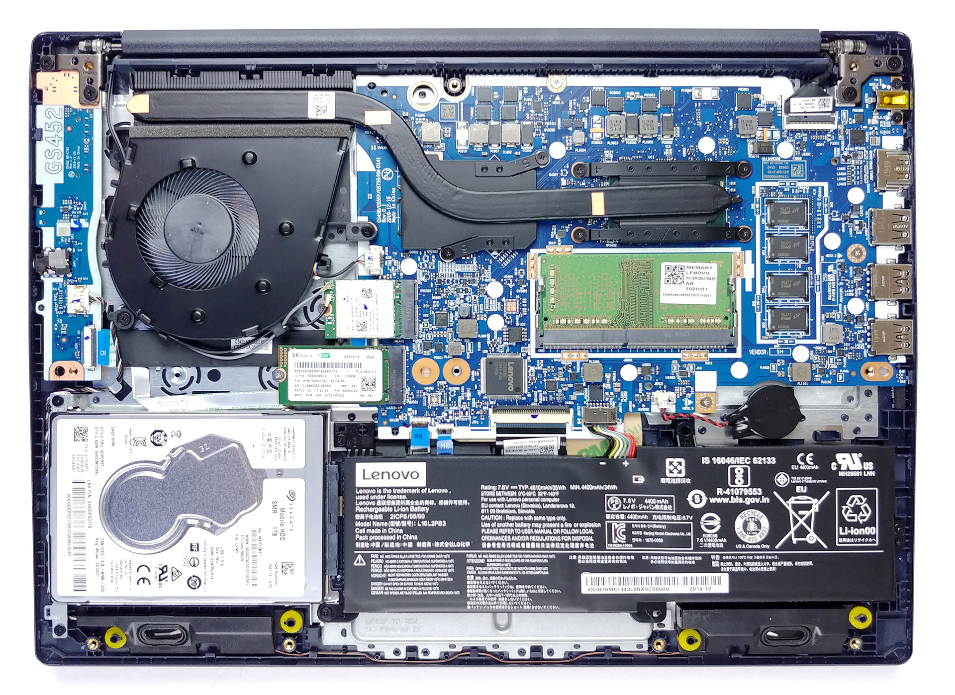 lenovo ideapad 3 ram slots