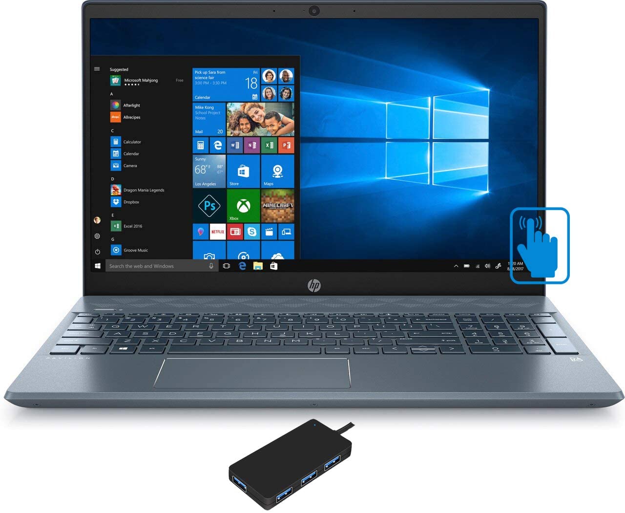 Windowsノート本体 HP Pavilion i7-1065G7 MX250 SSD Win11 HP Pavilion 15 (15-cs) - i7-1065G7 · MX250 · 15.6”, Full HD (1920