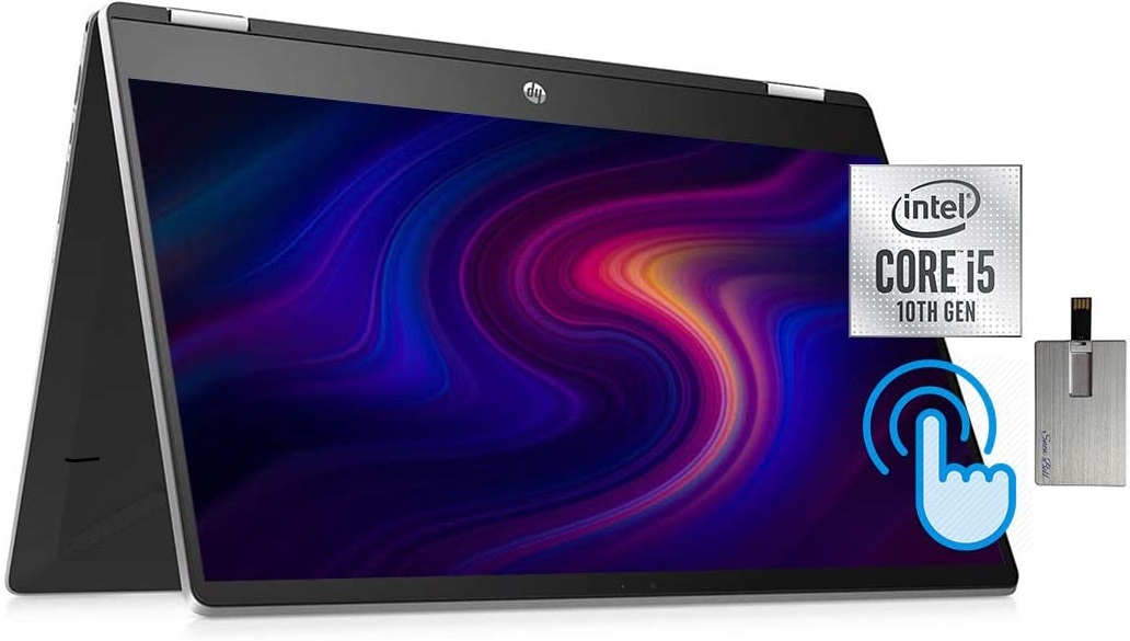 HP Pavilion x360 15 (15dq1000) i510210U · Intel UHD Graphics · 15.6