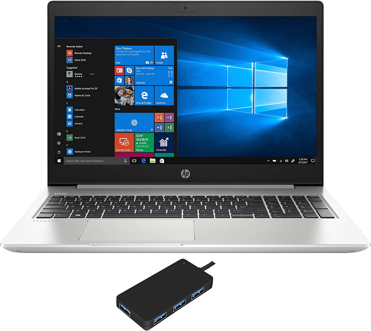 HP ProBook 450 G7 - i5-10210U · Intel UHD Graphics · 15.6”, HD