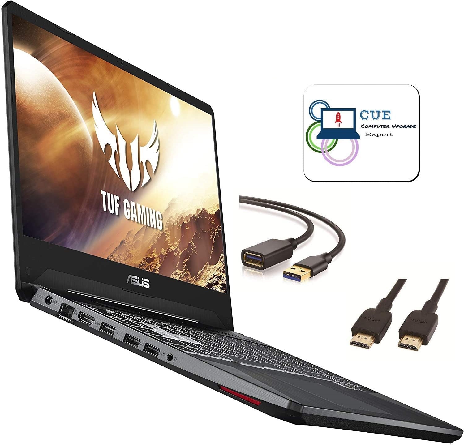Asus Tuf Gaming Fx504 Ryzen 5 3550h Gtx 1650 15 6 Full Hd 19 X 1080 Ips 256gb Ssd 8gb Ddr4 Windows 10 Home Usb Extension Cable Hdmi Cable Mouse Pad Laptopmedia Usa