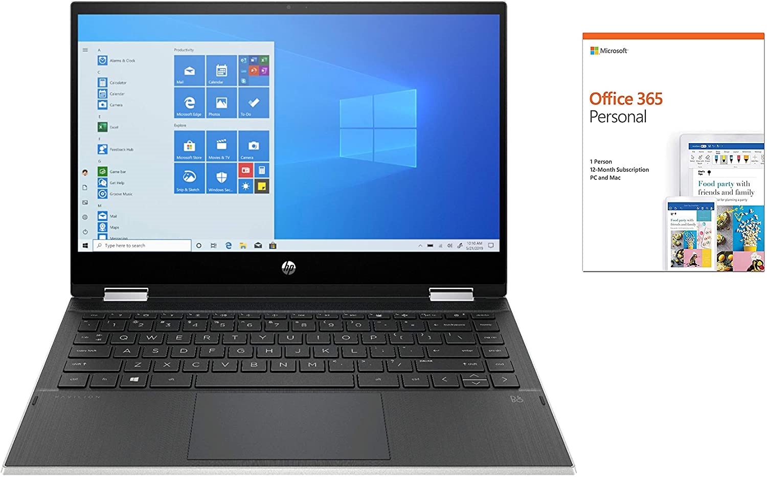 HP Pavilion x360 14 (14-dw) - i3-1005G1 · UHD Graphics G1 · 14.0”, HD ...