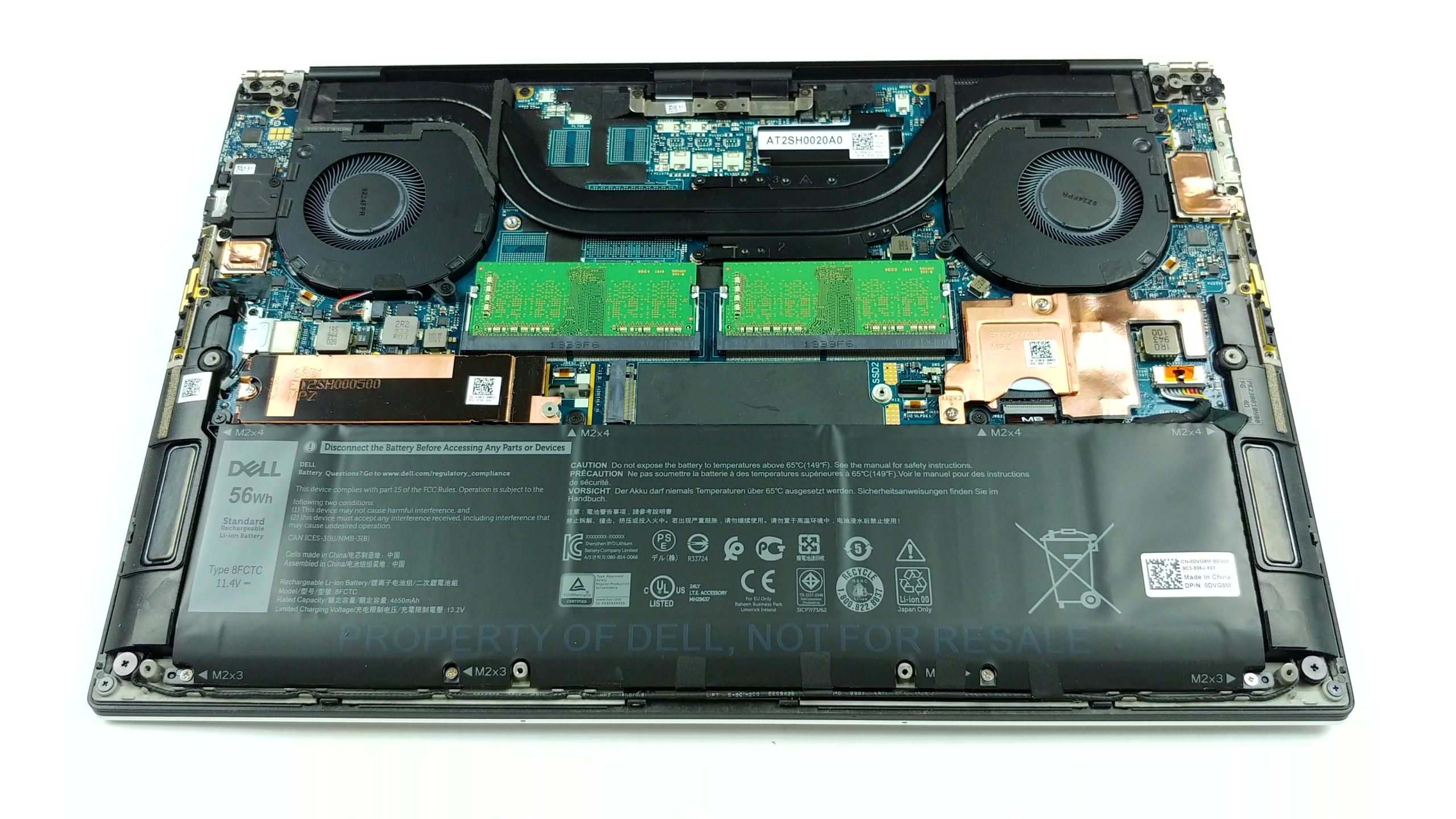 Inside Dell XPS 15 9500 - disassembly and upgrade options | LaptopMedia.com