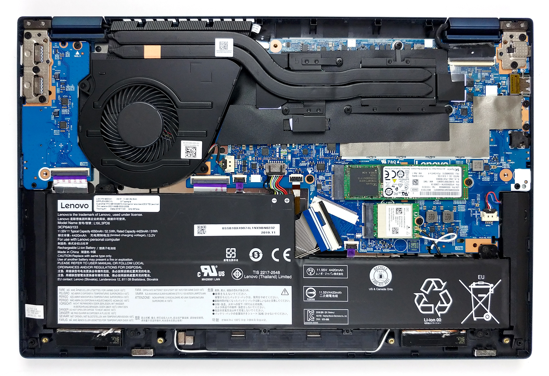 munición locutor Conciliar Inside Lenovo Ideapad Flex 5 (14) - disassembly and upgrade options |  LaptopMedia AU