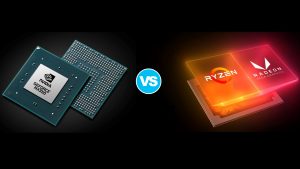 NVIDIA GeForce MX350 vs AMD Radeon RX Vega 7 the MX350 is 15