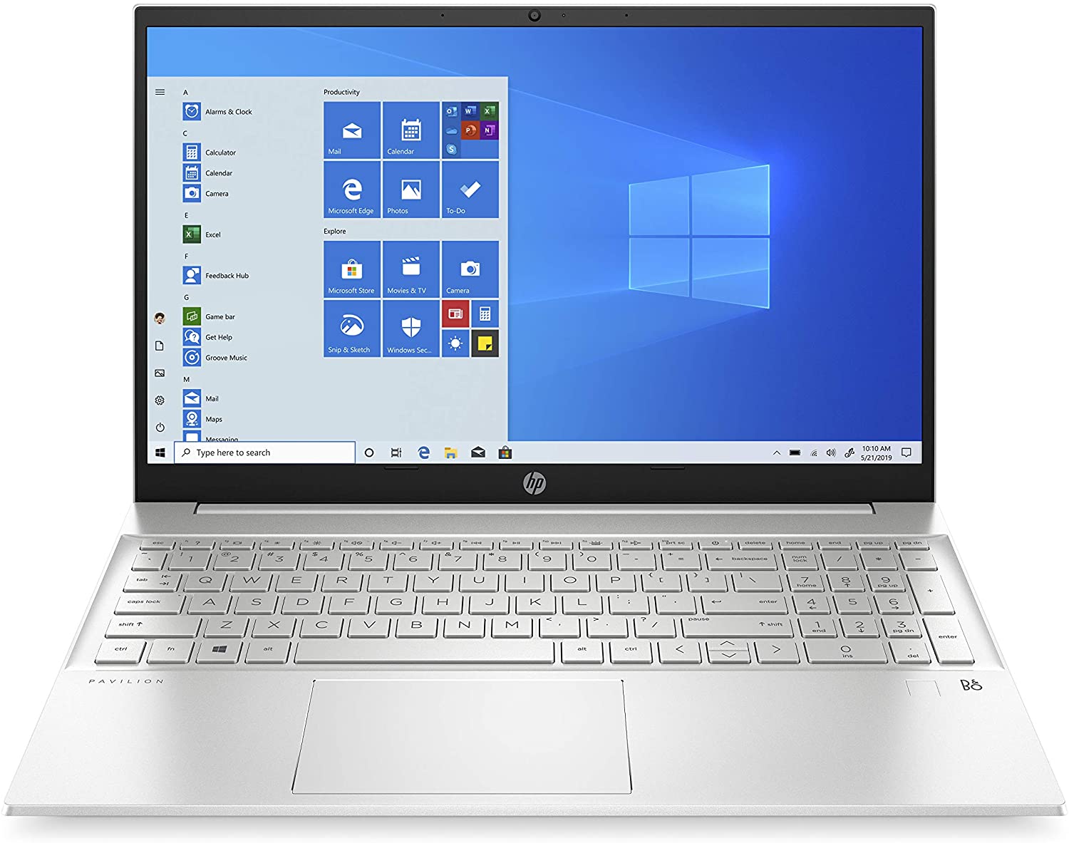 HP Pavilion 15 - 1355U · Xe Graphics G7 · 15.6”, Full HD (1920 x