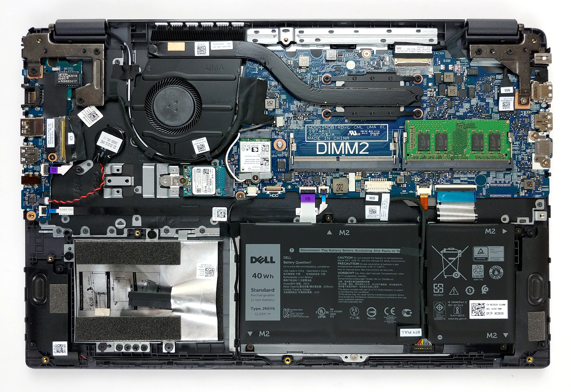 Inside Dell Latitude 15 3510 - disassembly and upgrade options |  