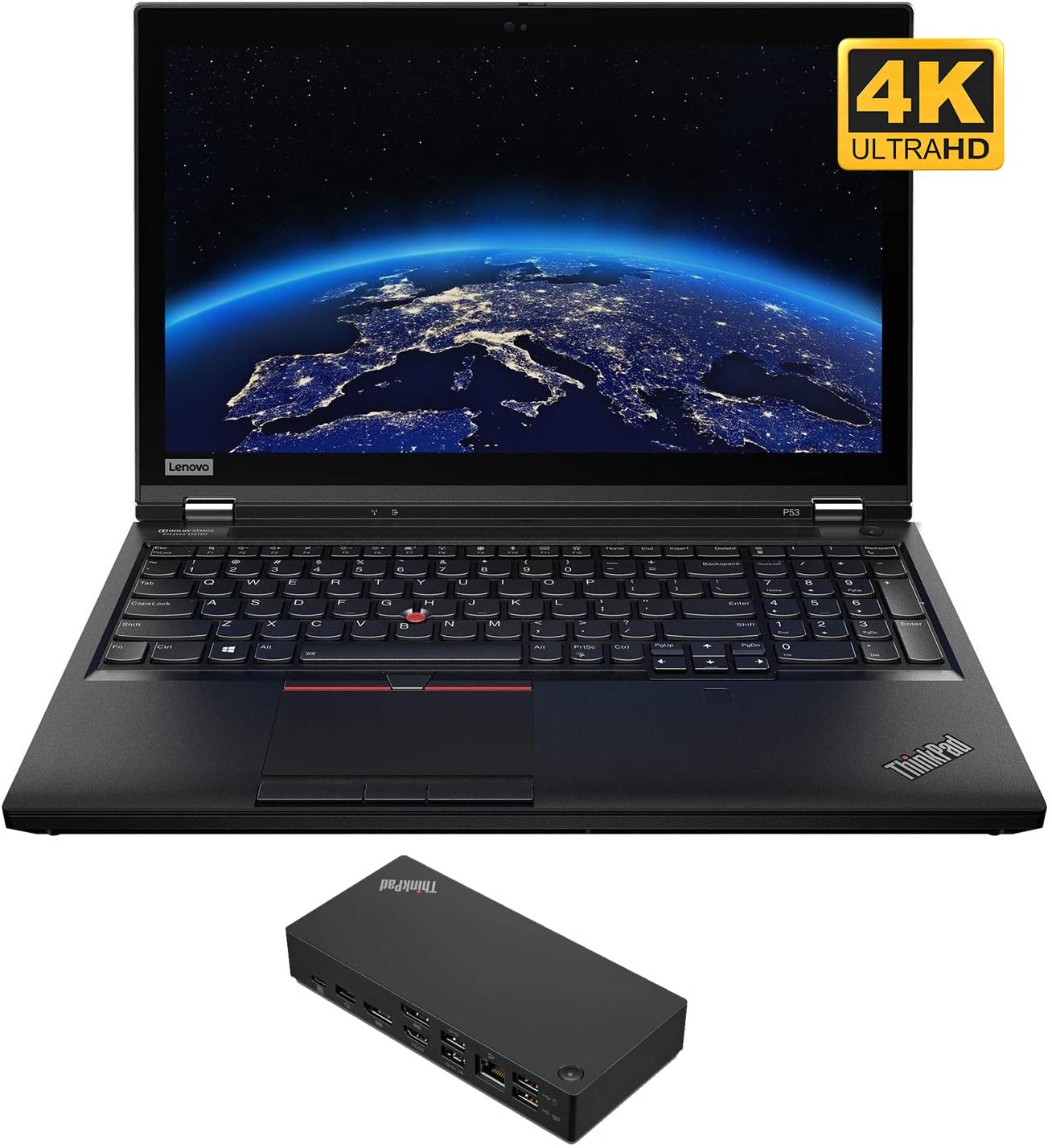Lenovo ThinkPad P53 - i7-9750H · T2000 · 15.6”, Full HD (1920 x