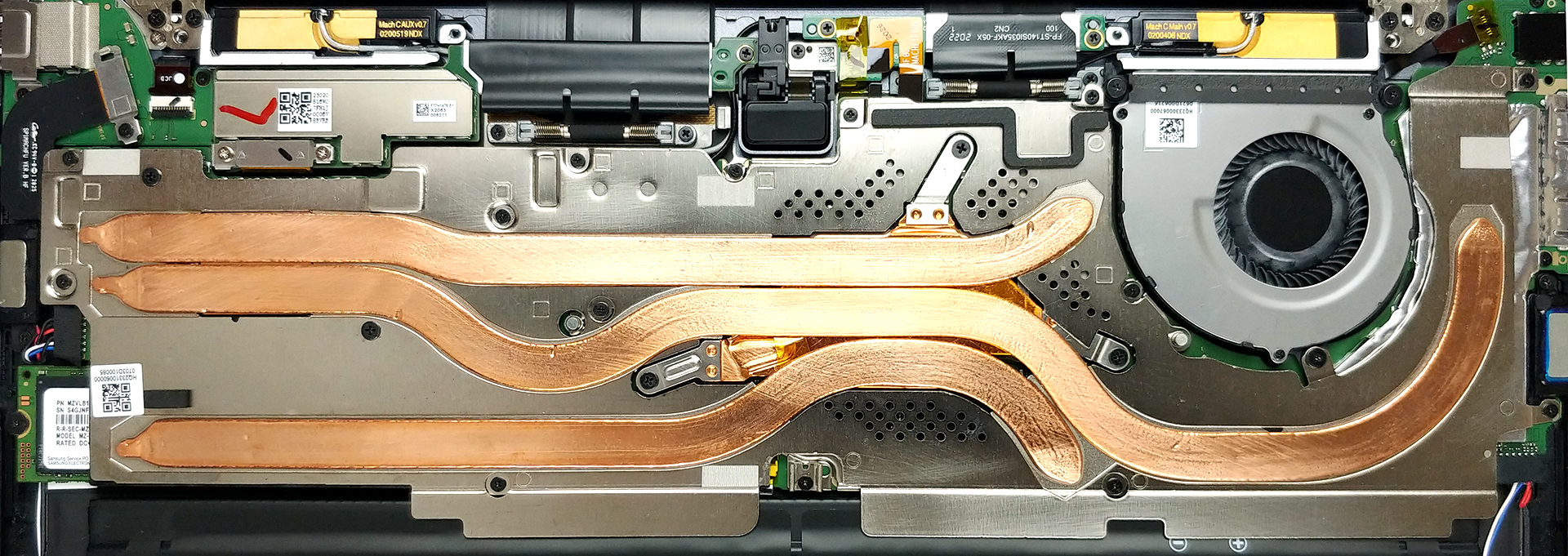 Mose blyant Surrey Inside Huawei MateBook X Pro (2020) - disassembly and upgrade options |  LaptopMedia.com