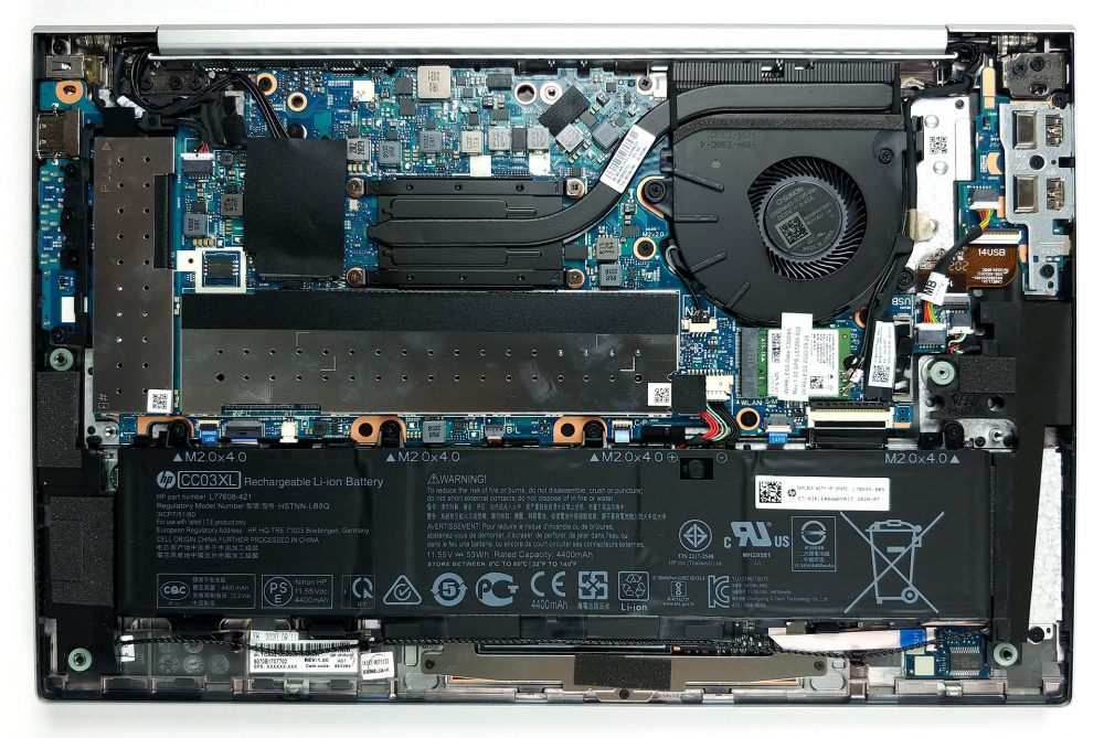 Inside HP EliteBook 840 G7 - disassembly and upgrade options ...