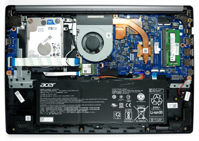 Inside Acer Aspire 5 (A515-44G) - Disassembly And Upgrade Options ...