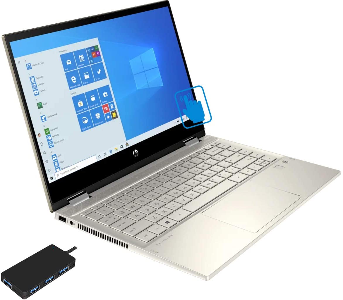 HP Pavilion x360 14 (14dw0023dx) i51035G1 · UHD Graphics G1 · 14.0