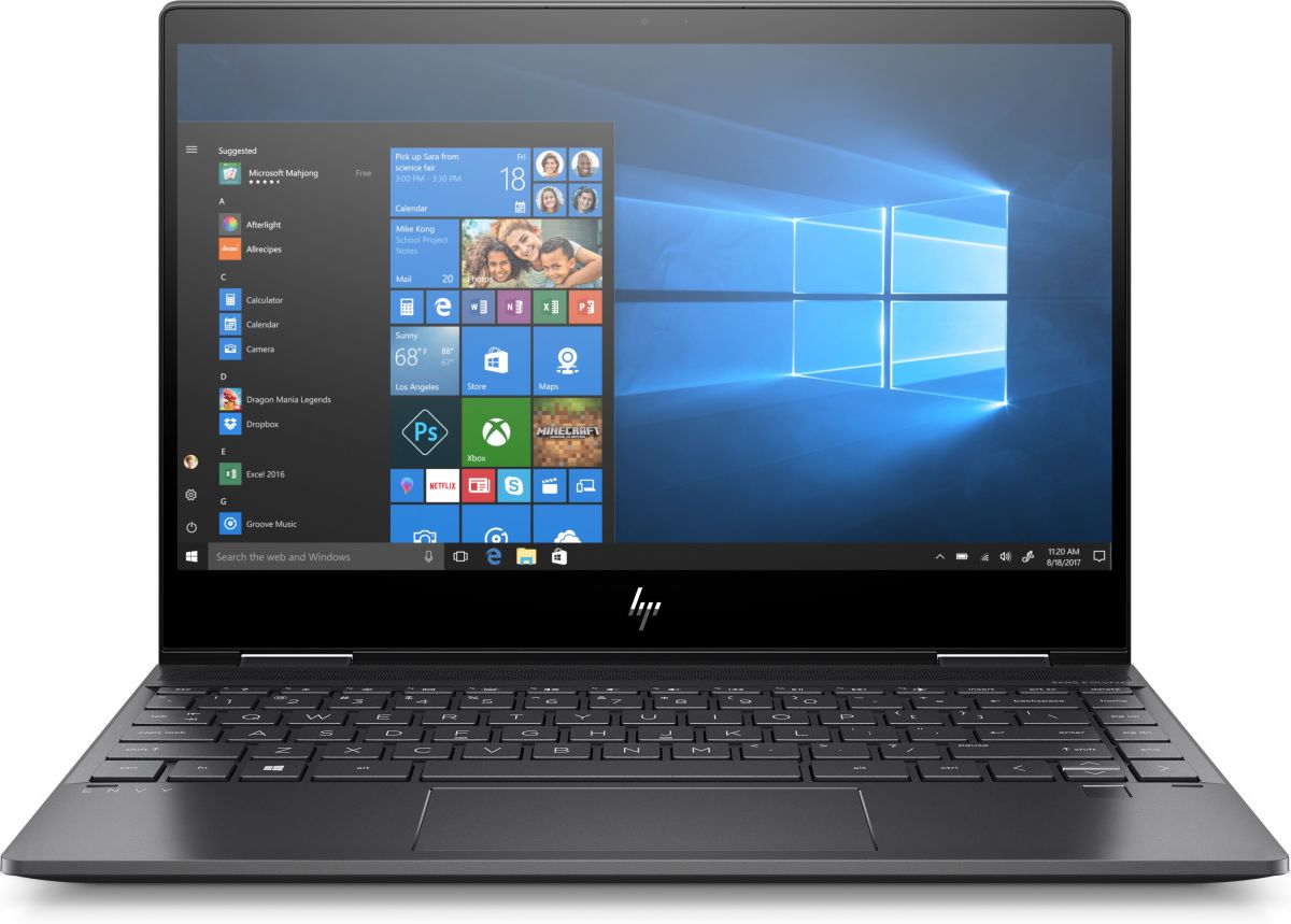 HP ENVY x360 13 - Ryzen 7 3700U · AMD Radeon RX Vega 10 · 13.3”