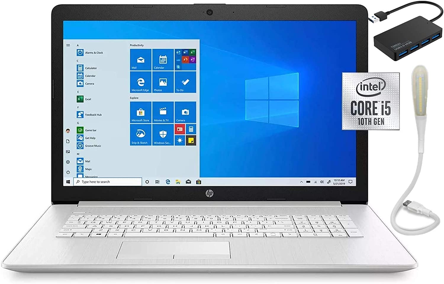 HP 17 (17-by3051cl) - i5-1035G1 · UHD Graphics G1 · 17.3”, HD+ (1600 x ...