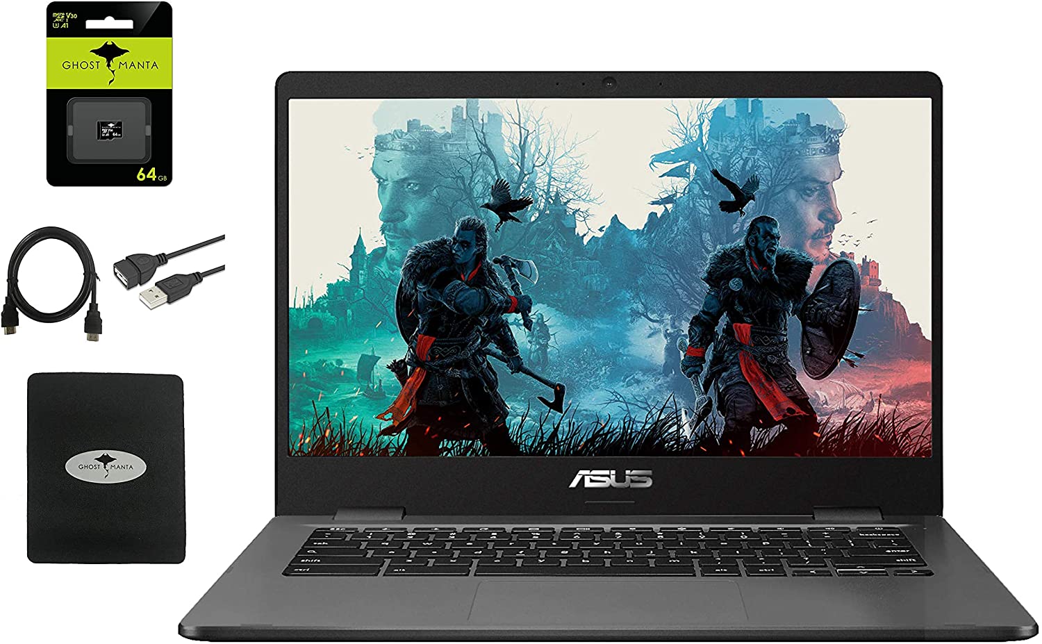 ASUS Chromebook C423 Celeron N3350 · HD Graphics 500 · 14.0”, HD (1366 x 768), TN · 32GB eMMC