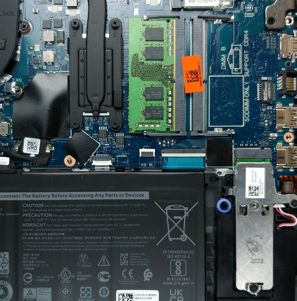 Inside Dell Vostro 15 3501 - disassembly and upgrade options ...