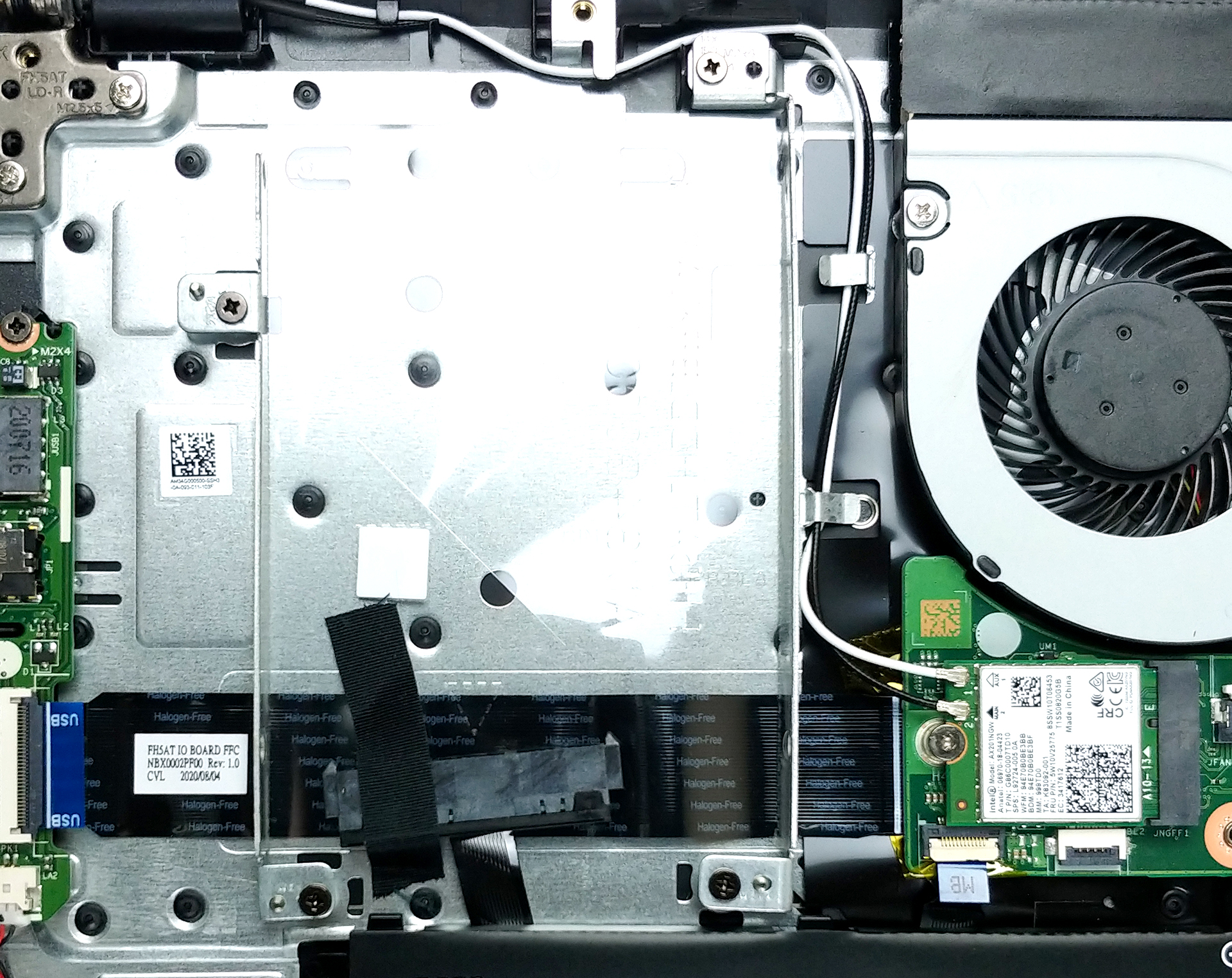 Inside Acer Aspire 5 (A515-56G) - disassembly and upgrade options 