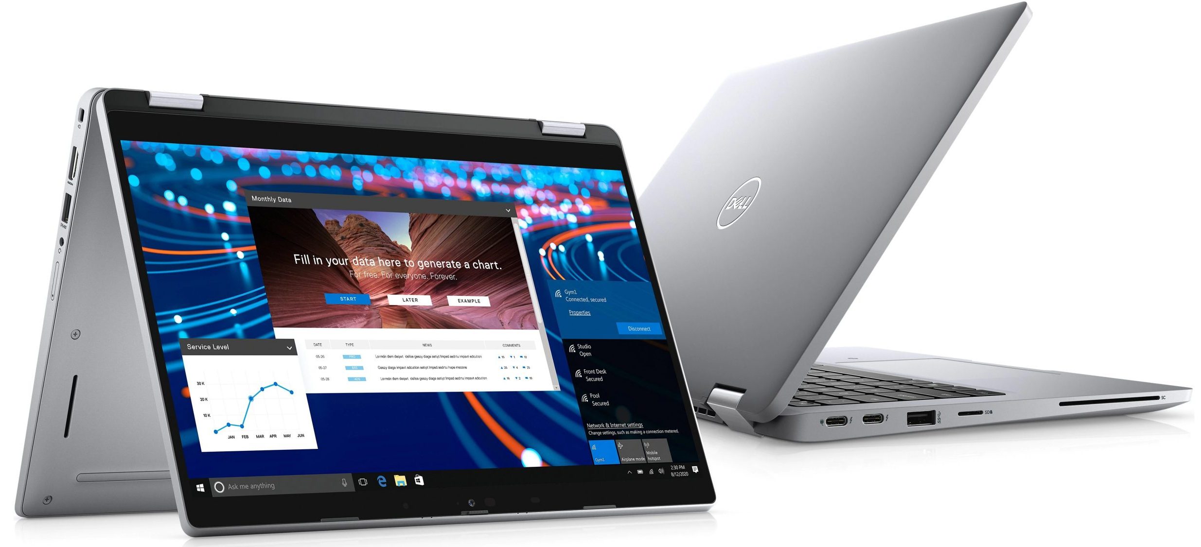 Dell Latitude 5320 2-in-1 - i7-1185G7 · Xe Graphics G7 · 13.3