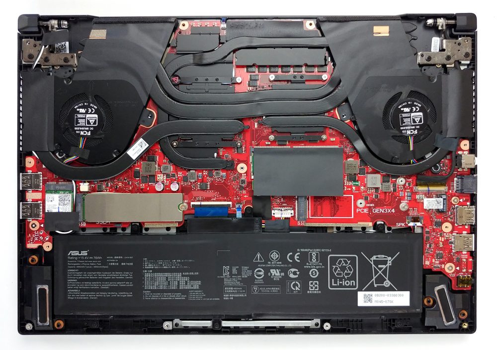 Inside Asus Tuf Dash F15 Fx516 Disassembly And Upgrade Options Laptopmedia Au 8480