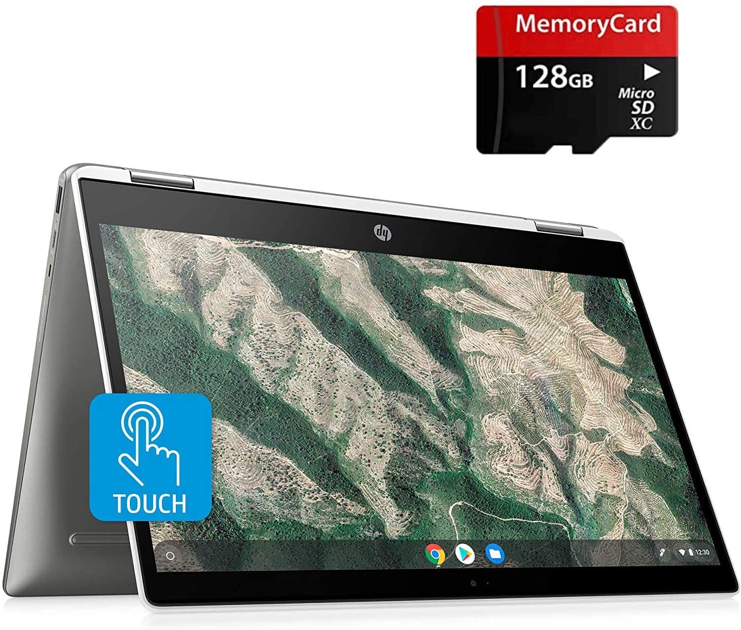 HP Chromebook x360 14 Celeron N4000 · UHD Graphics 600 · 14.0”, HD