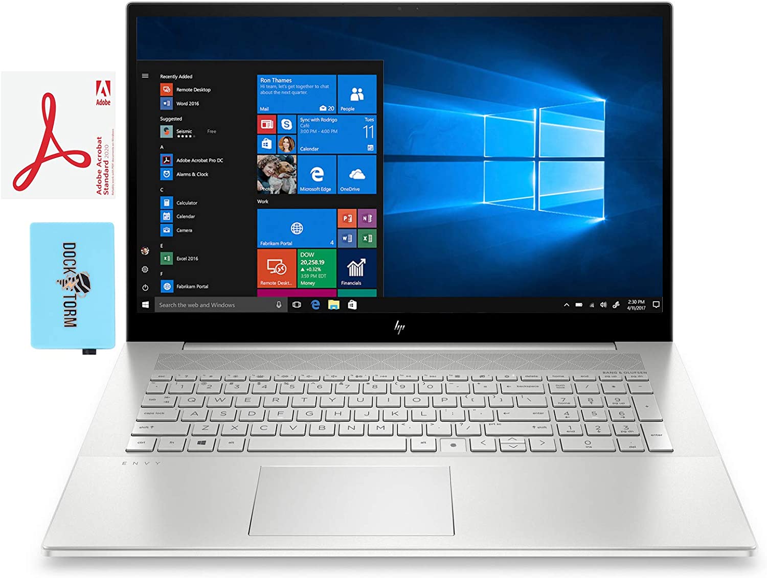 Hp Envy 17 I7 1165g7 · Mx450 · 173” 4k Uhd 3840 X 2160 Ips · 512gb Ssd · 1tb Hdd · 64gb 7809