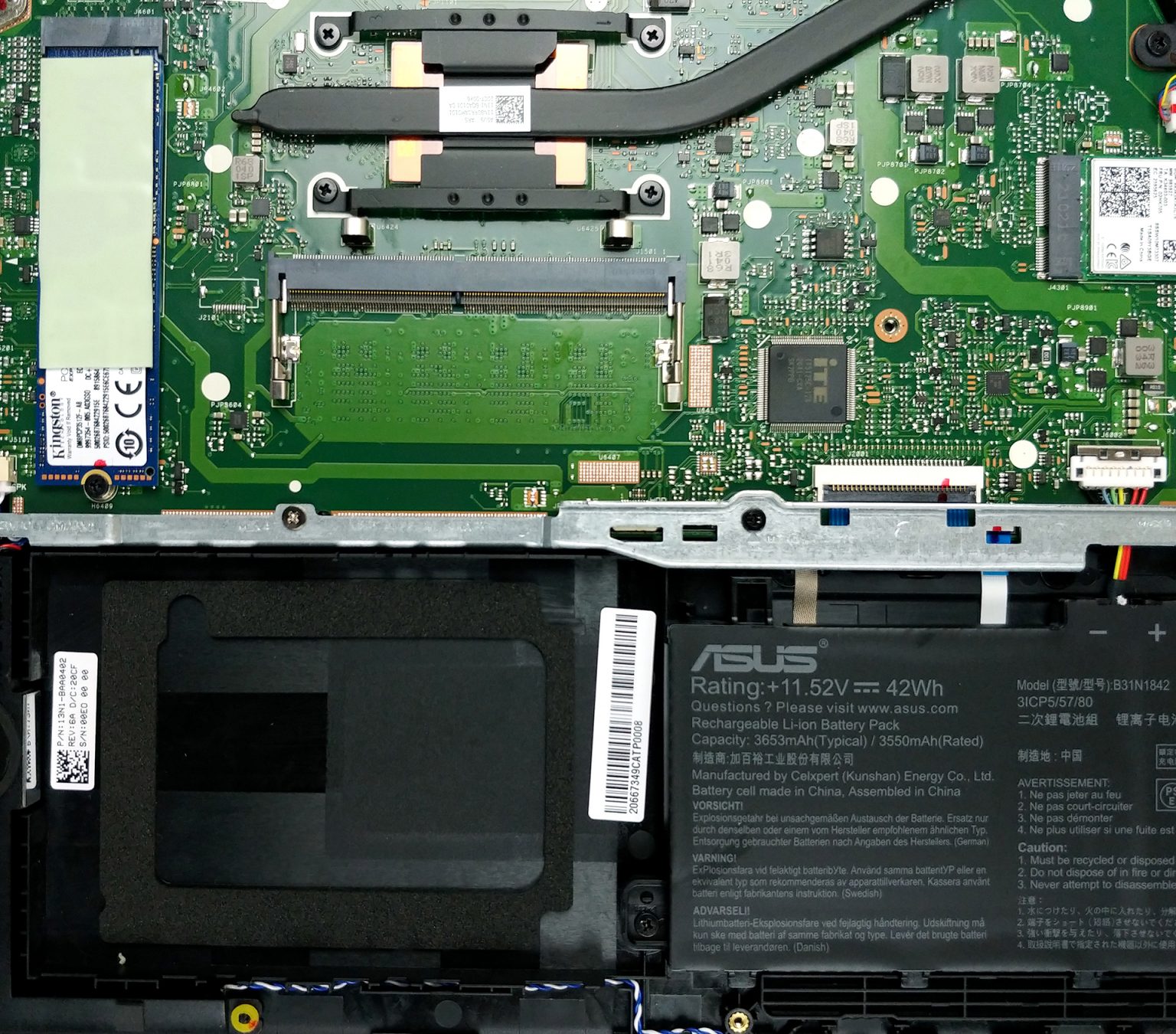 Inside Asus Vivobook M Disassembly And Upgrade Options Laptopmedia Com