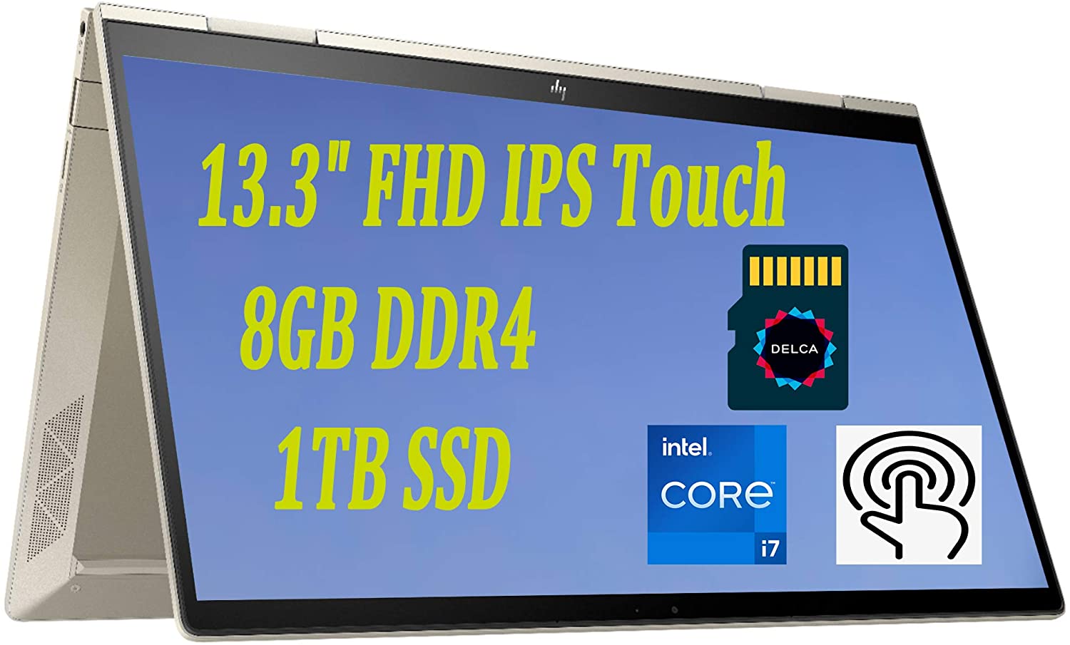 HP ENVY x360 13 i71165G7 · Xe Graphics G7 · 13.3”, Full HD (1920 x