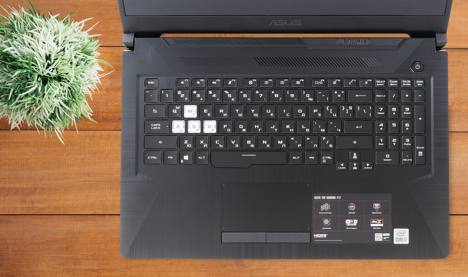 ASUS TUF Gaming F17 (FX706) review - big boy with a low price