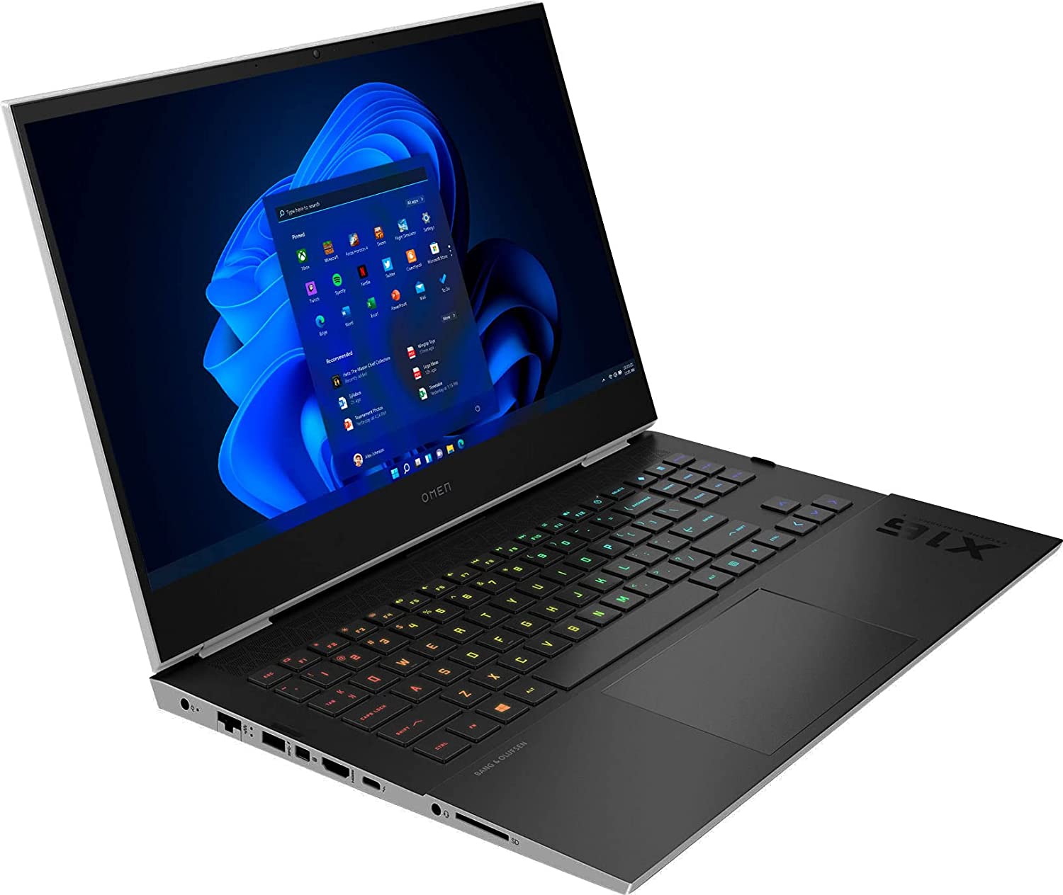 HP OMEN 16 - i7-11800H · RTX 3070 (Laptop) · 16.1″