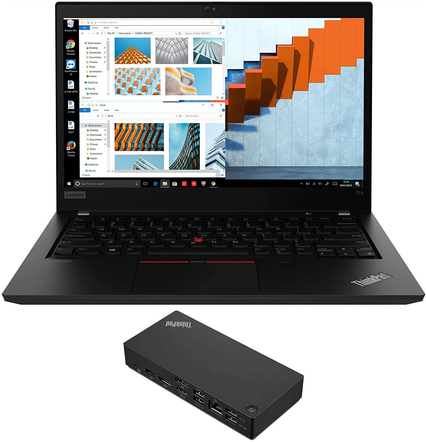 Lenovo ThinkPad T14 Gen 1 - 4650U · Radeon RX Vega 6 · 14.0”, Full HD ...