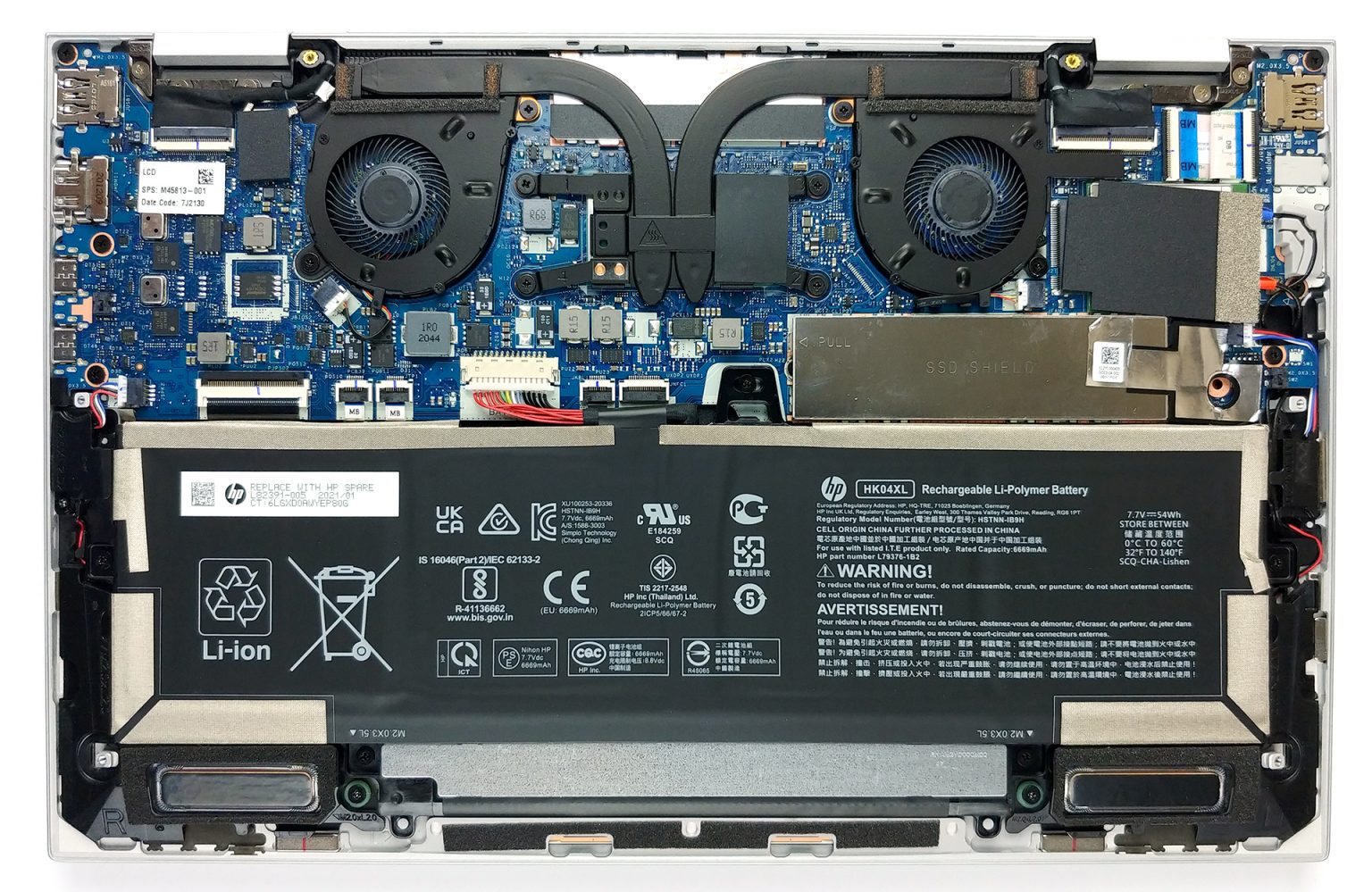 Inside HP EliteBook x360 1030 G8 disassembly and upgrade options