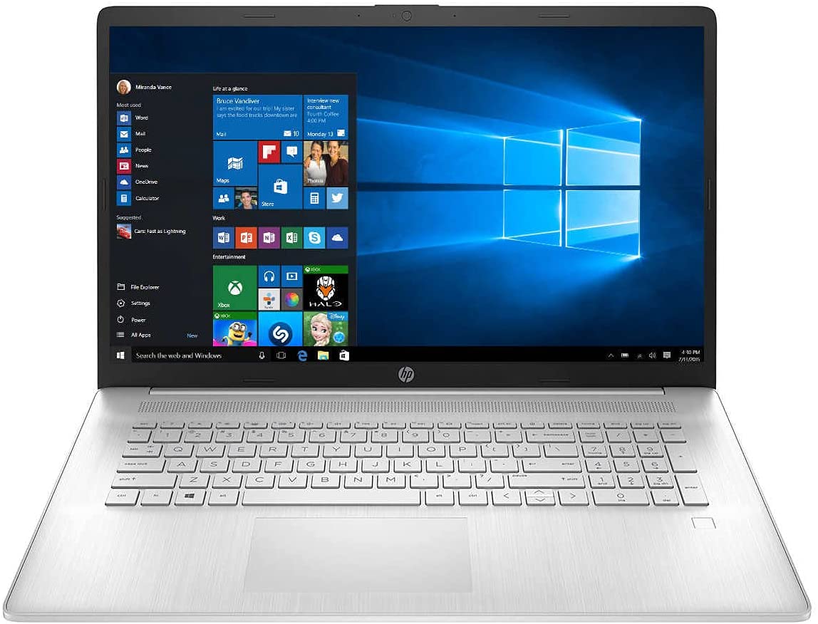 HP 17 Laptop PC 17-cp1000 series specifications