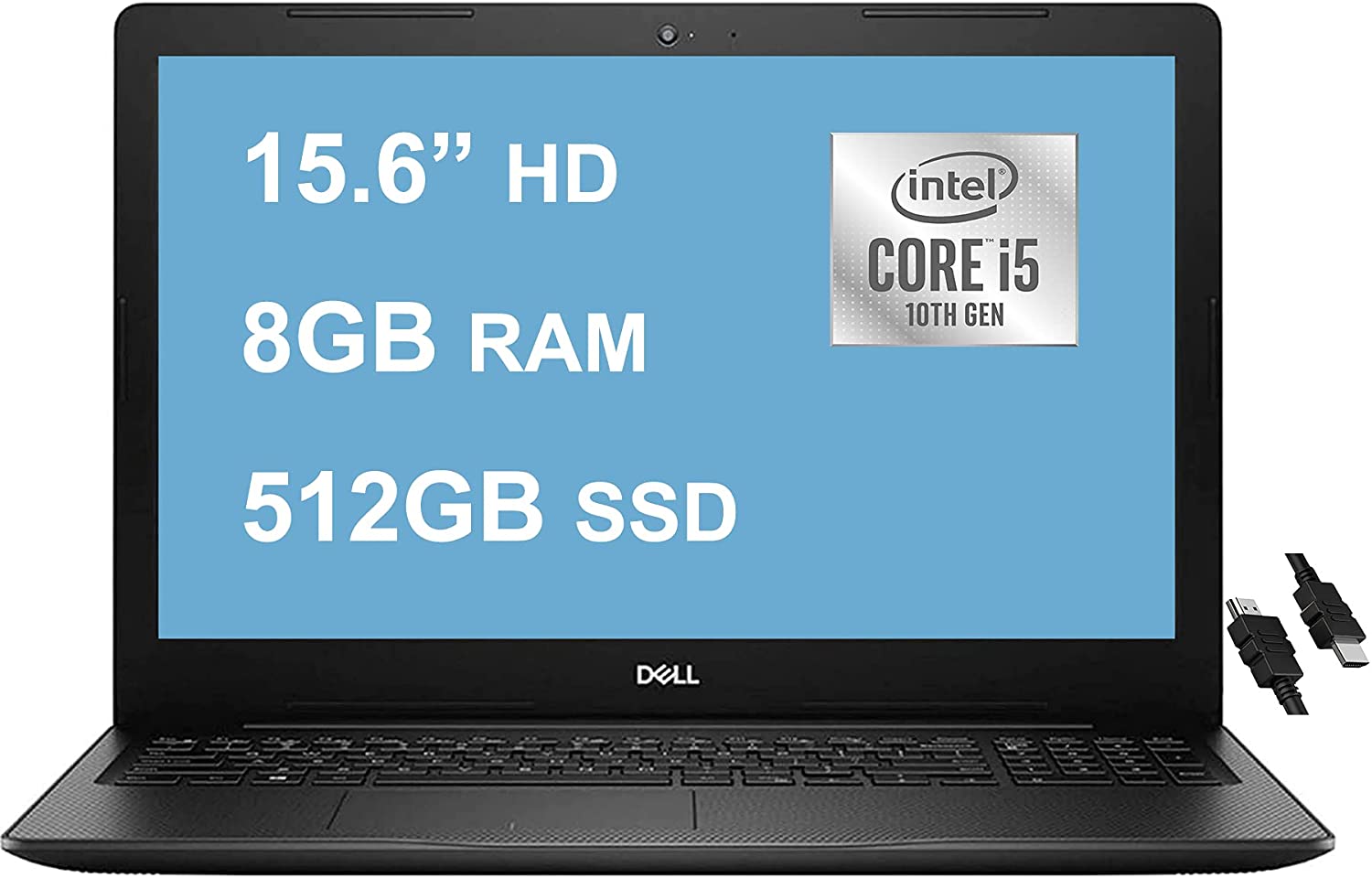 Dell Inspiron 3593 I5 1035g1 · Uhd Graphics G1 · 156” Hd 1366 X 768 Tn · 512gb Ssd · 8gb 1665