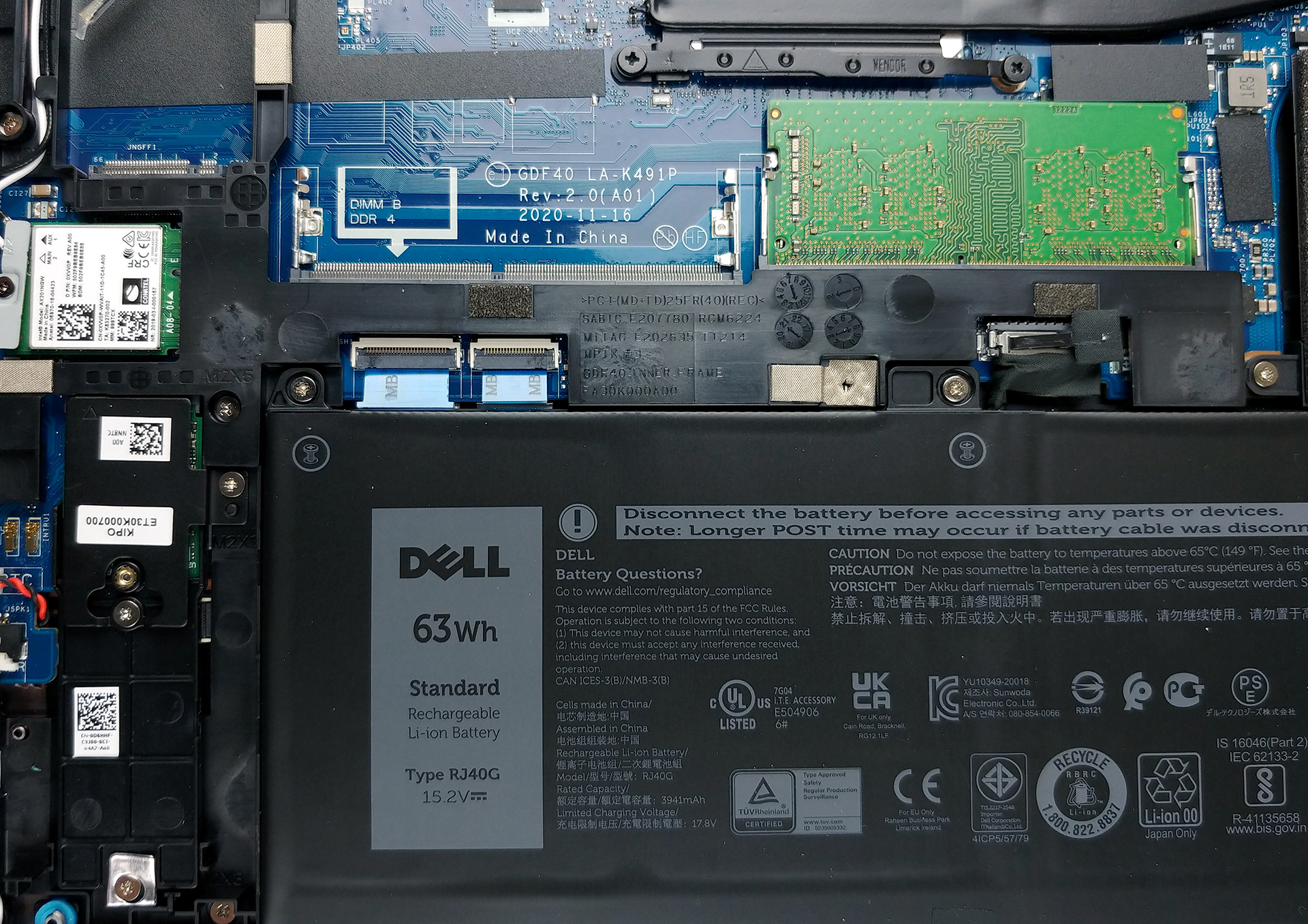 Inside Dell Latitude 14 5420 - disassembly and upgrade options |  