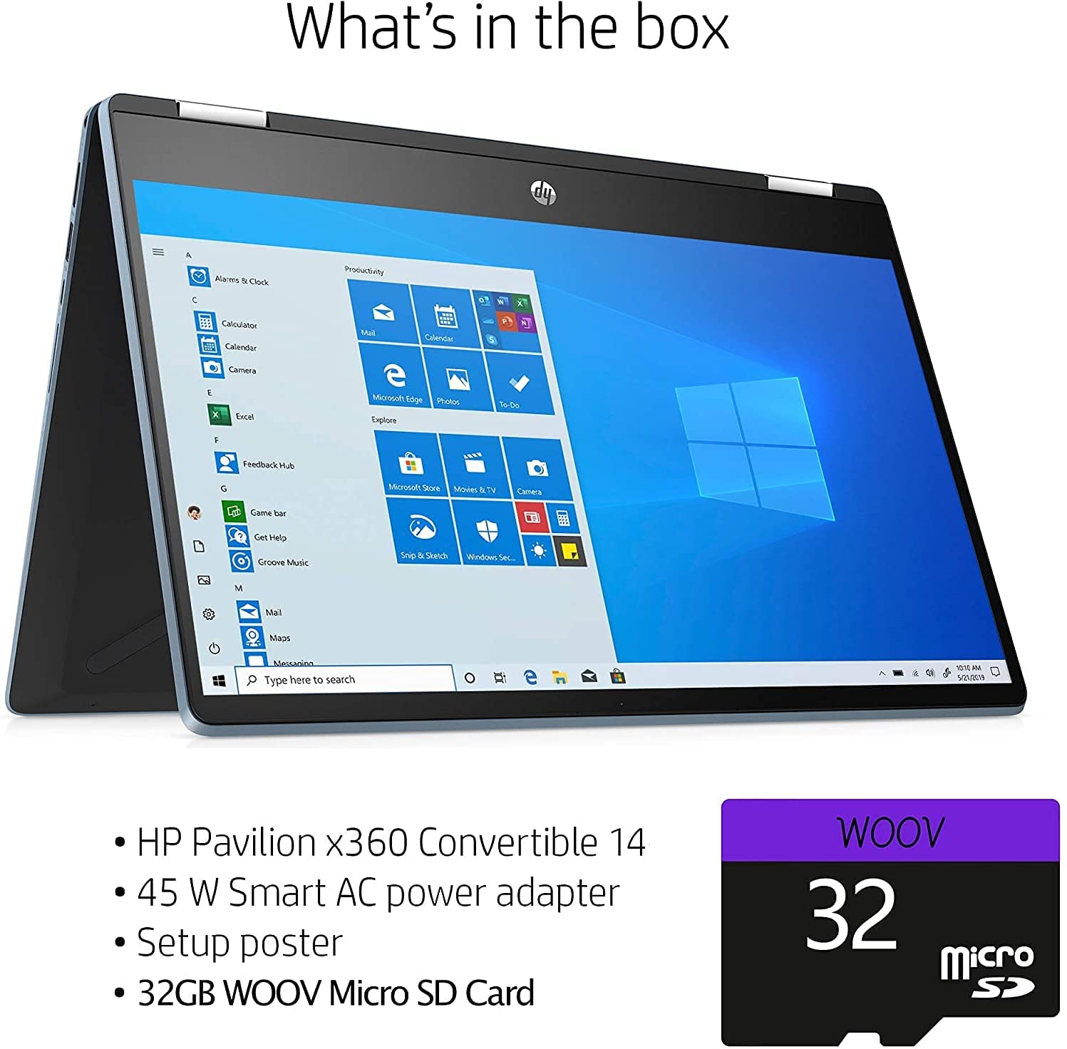HP Pavilion X360 14 i51035G1 · Intel UHD Graphics · 14.0”, Full HD