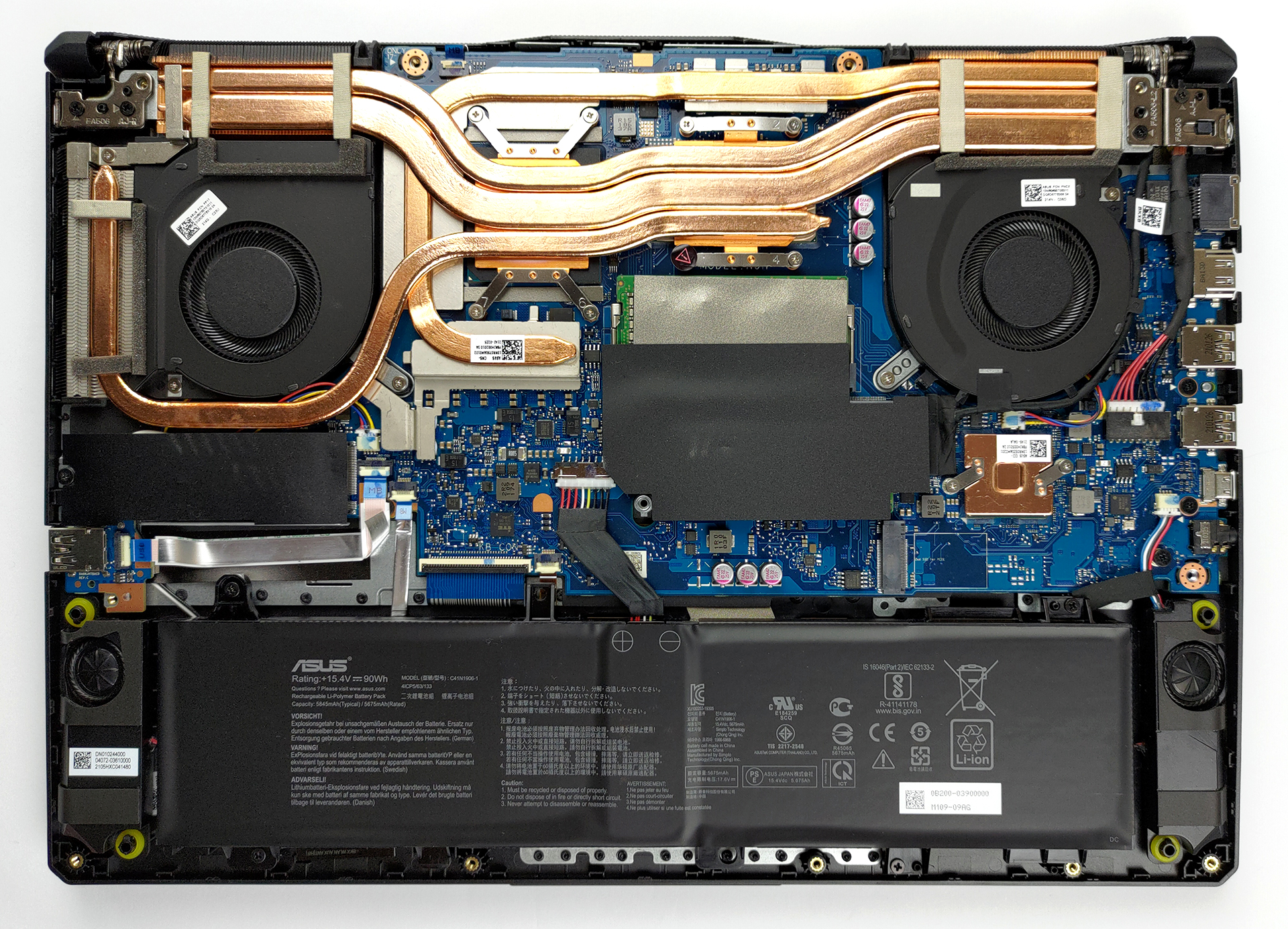 ASUS ASUS TUF 15.6インチ FHD Intel i5-11260H RTX 3050 512GB NVMe M.2 SSD 8GB  RAM RGB ブラック