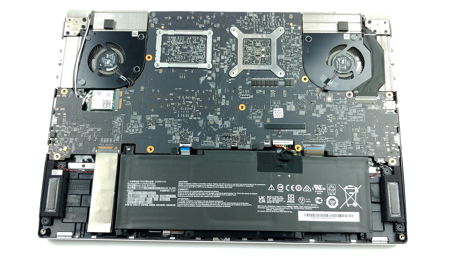 Inside MSI Stealth 15M - disassembly and upgrade options | LaptopMedia.com