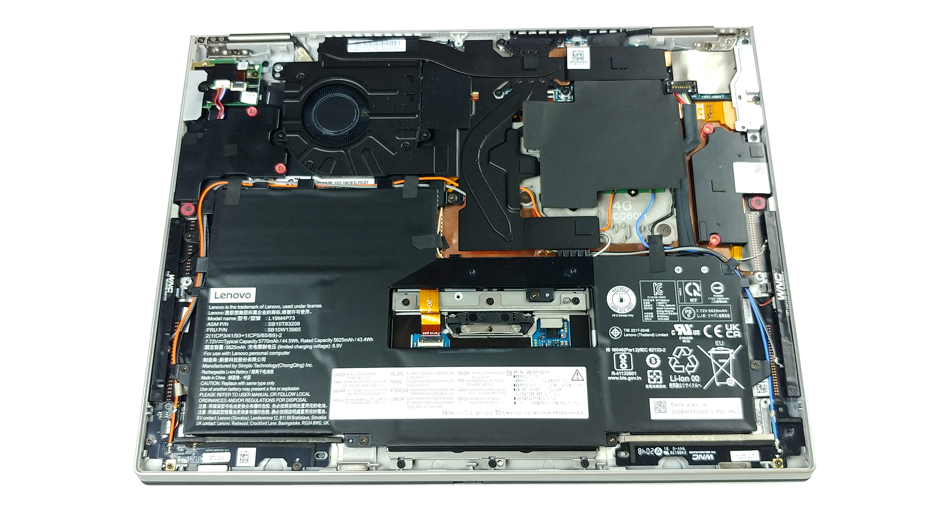 Inside Lenovo ThinkPad X1 Titanium Yoga Gen 1 - disassembly and upgrade ...