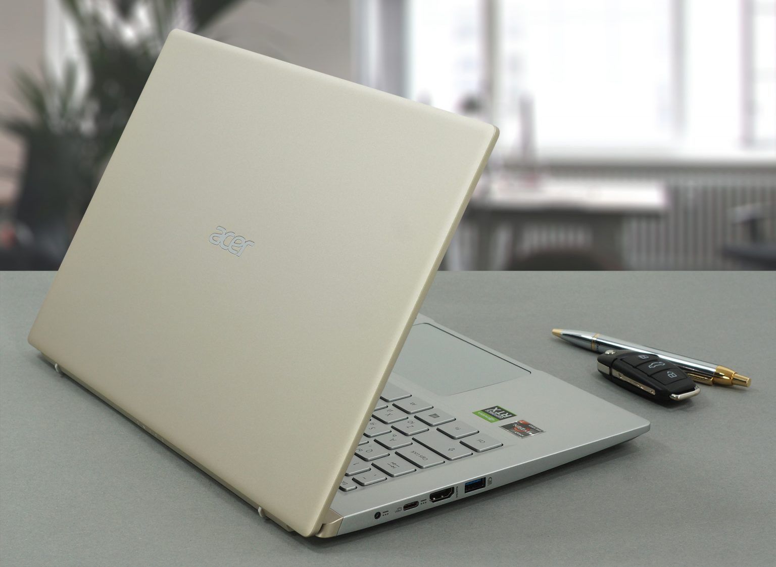 Acer Swift X (SFX14-41G) review - an ultrabook for gamers and ...