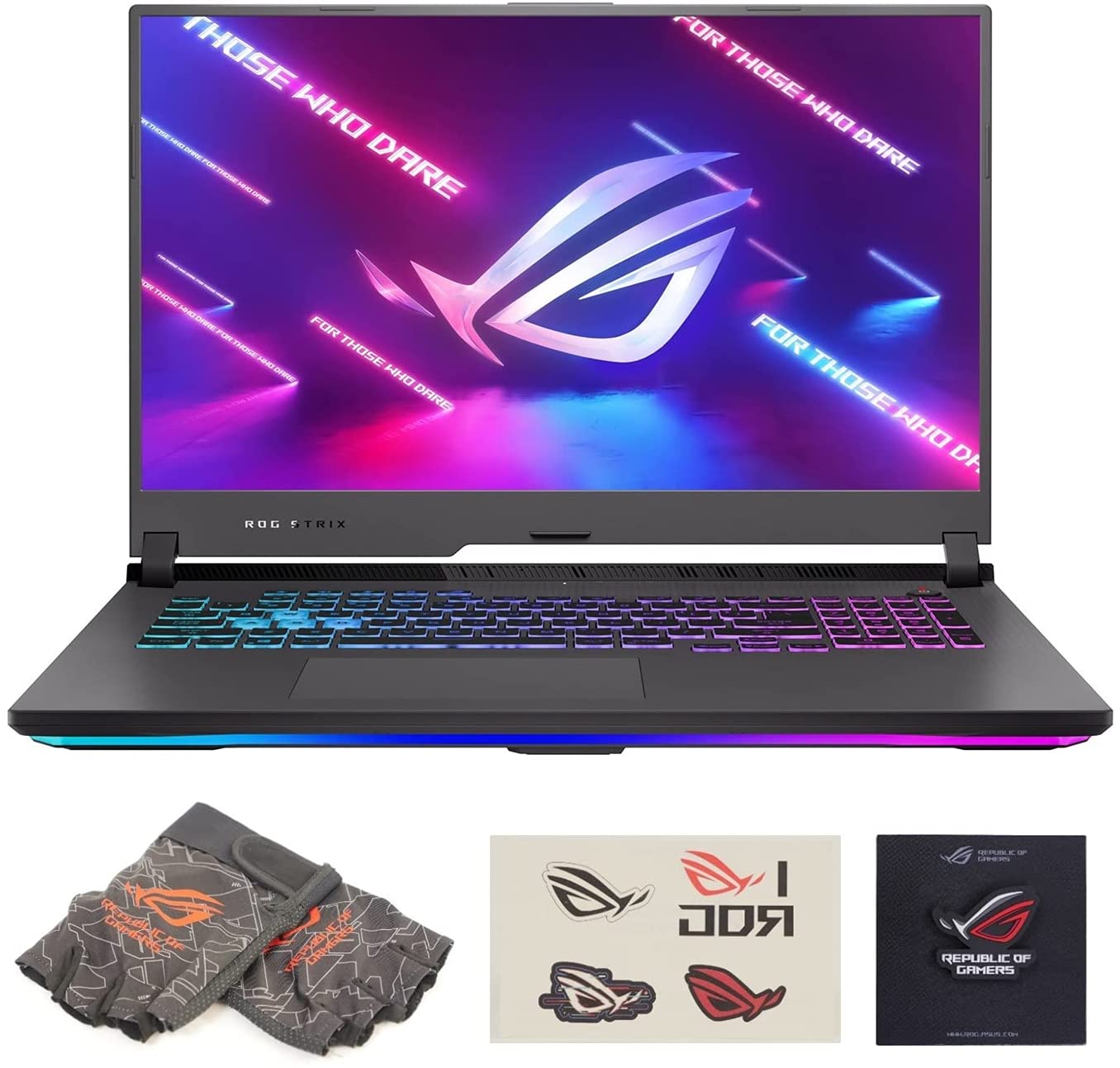 ASUS ROG Strix G17 G713 Ryzen 9 5900HX · RTX 3060 130W · 17.3”, Full