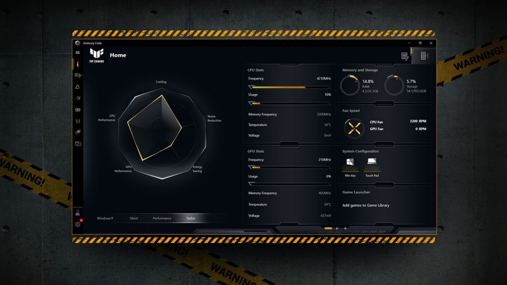 ASUS TUF Gaming F15 (FX506, 2021) - capable device with good cooling