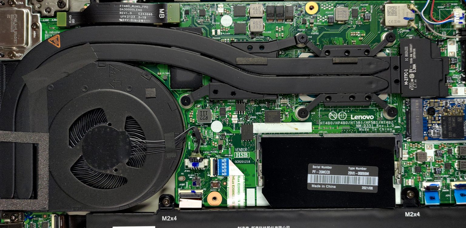 Inside Lenovo ThinkPad P14s Gen 2  disassembly and upgrade options