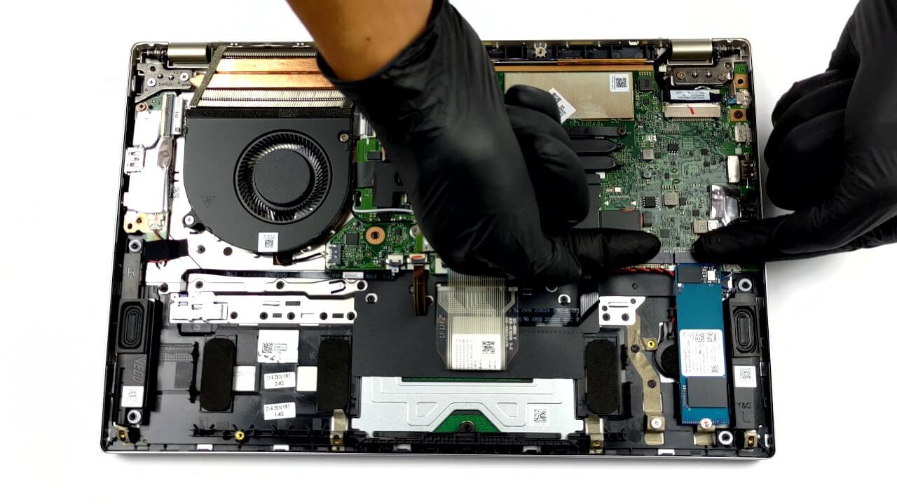 Inside Acer Swift X (SFX14-41G) - disassembly and upgrade options ...